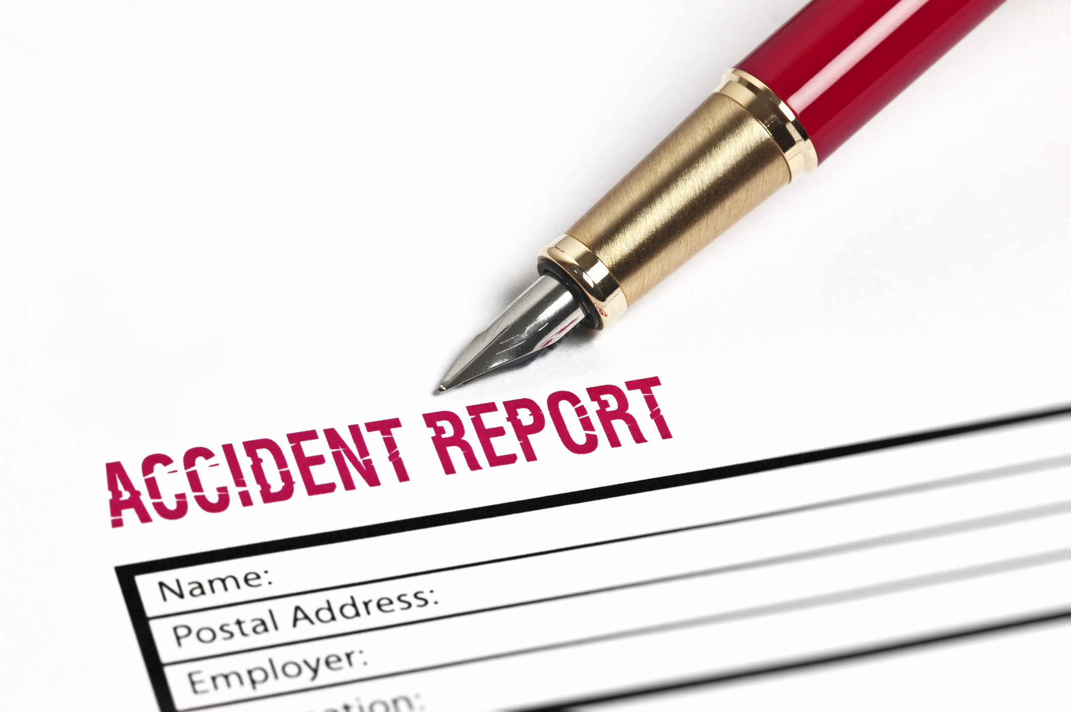 image of accident report