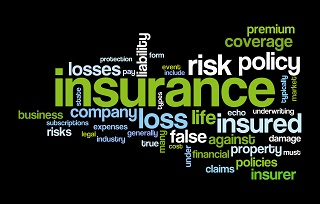 word image for various insurance terms