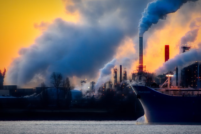 image of industrial pollution